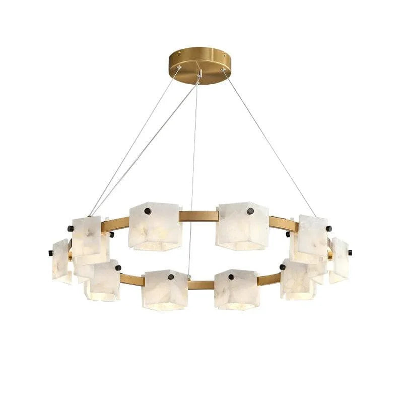 Metavaya chandelier Diamond shaped marble chandelier