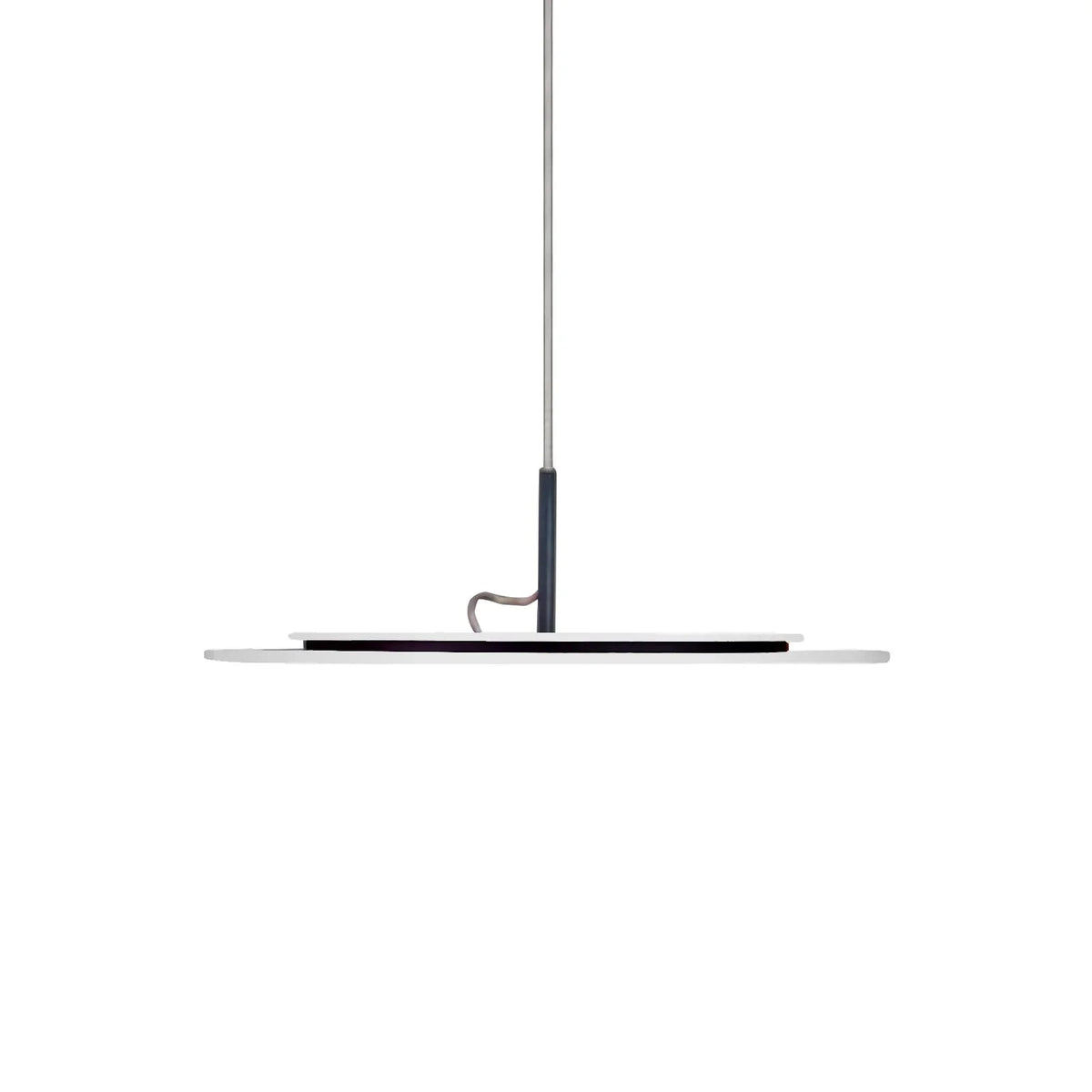 Metavaya Pendant lamp Dia 25×H 150cm / ∅ 9.8″ x H 59.1″ / White / Warm White Disk Pendant Lamp 662668905815 M2024011105-3 Disk Pendant Lamp | Discount Sale