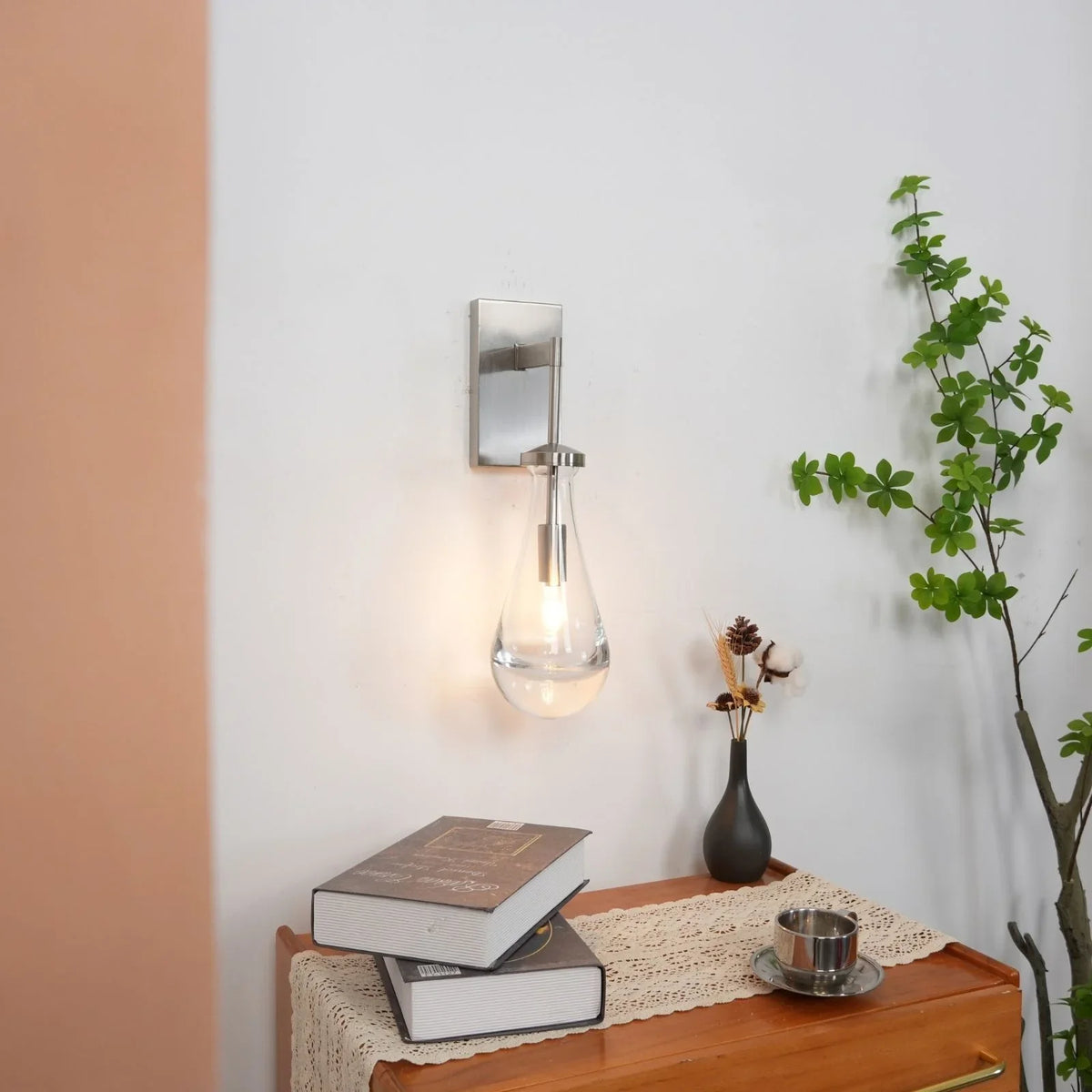 Droplet Crystal Wall Light | Metavaya