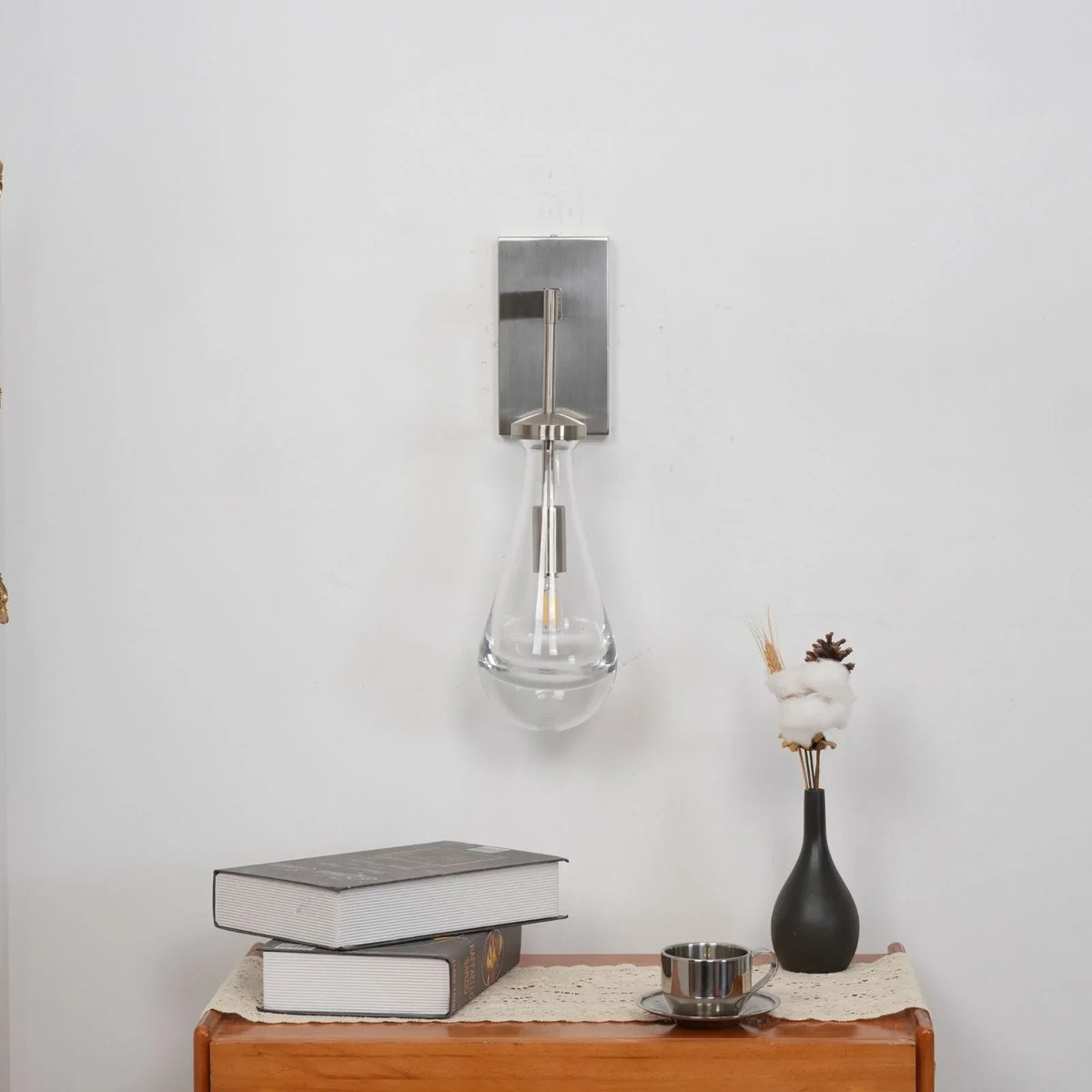 Droplet Crystal Wall Light - view 7 | Metavaya