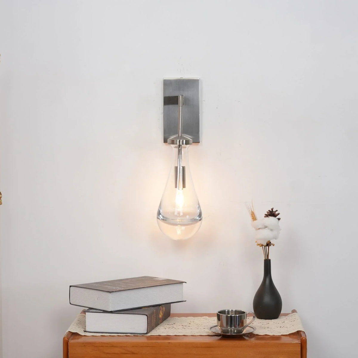 Droplet Crystal Wall Light - view 8 | Metavaya