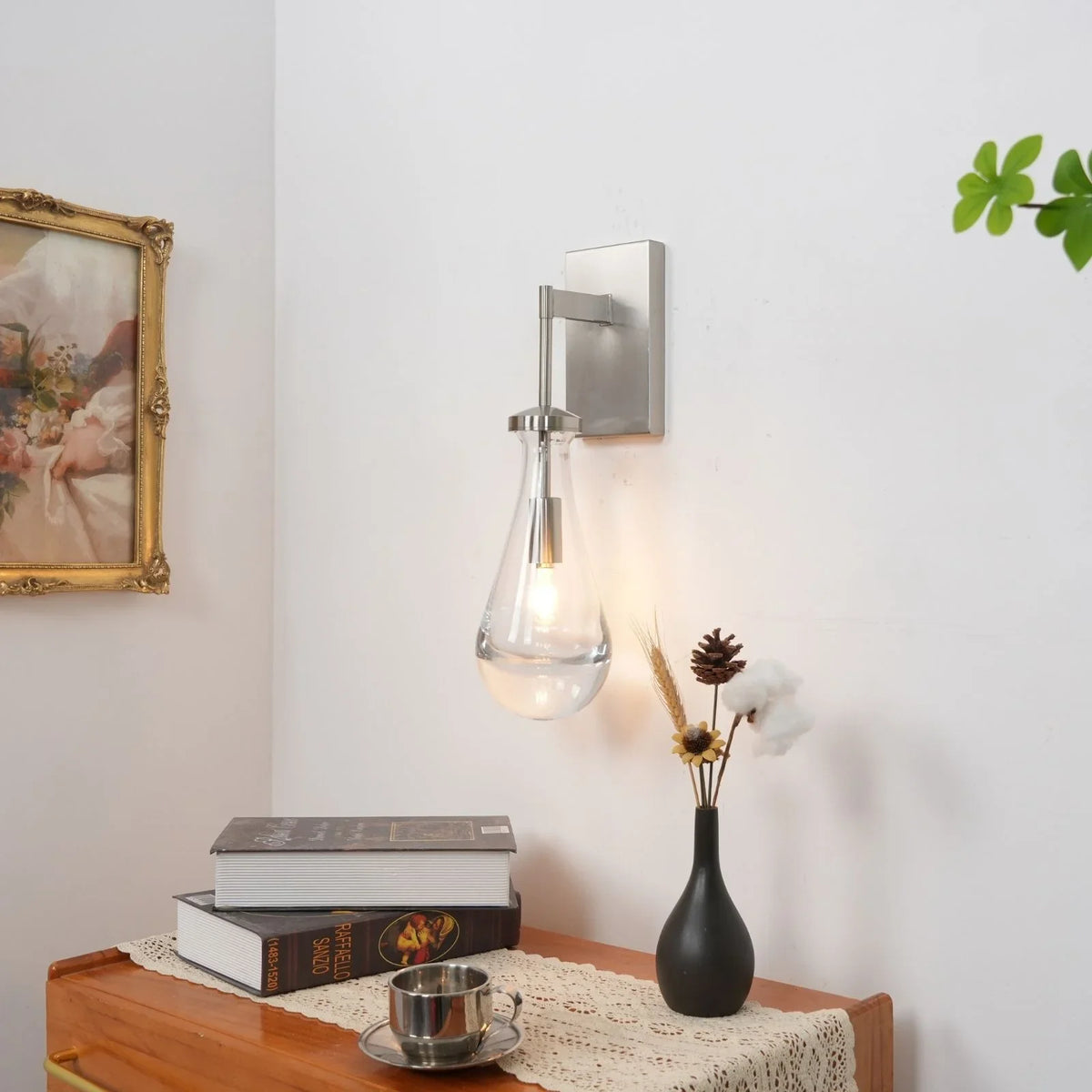 Droplet Crystal Wall Light - view 11 | Metavaya