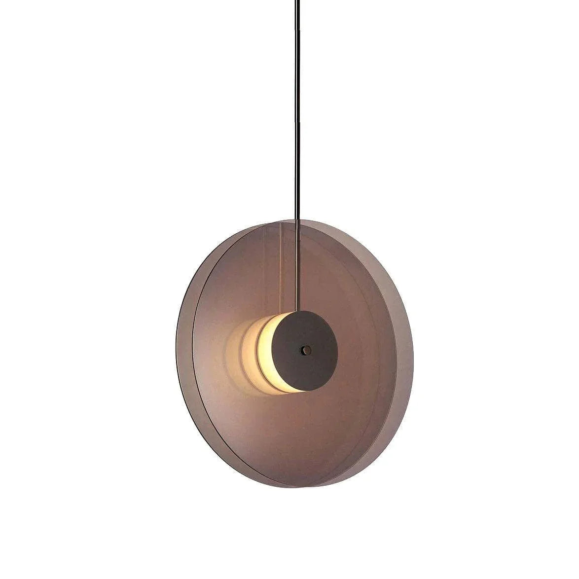 Metavaya Pendant lamp Vertical Dia 28cm x H 6cm / ∅ 11″ x H 2.4″ / Black / Warm White Eclipse Pendant lamp 6938617817954 M2023120401-1 Eclipse Pendant lampr USA sale