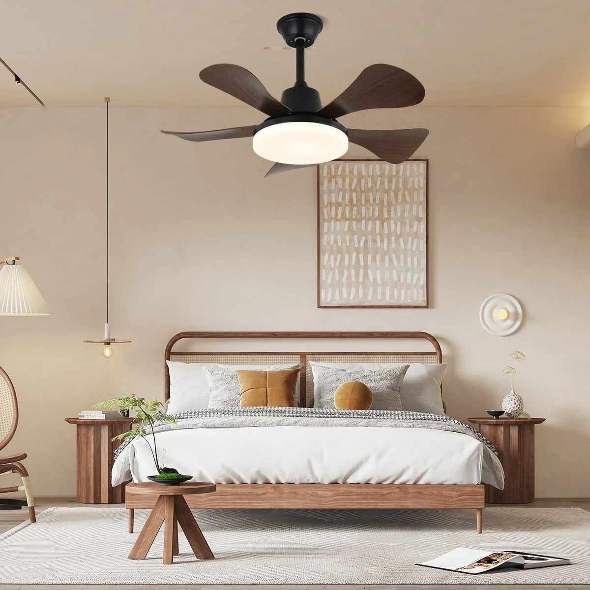 Eliza Ceiling Fan Light - view 3 | Metavaya