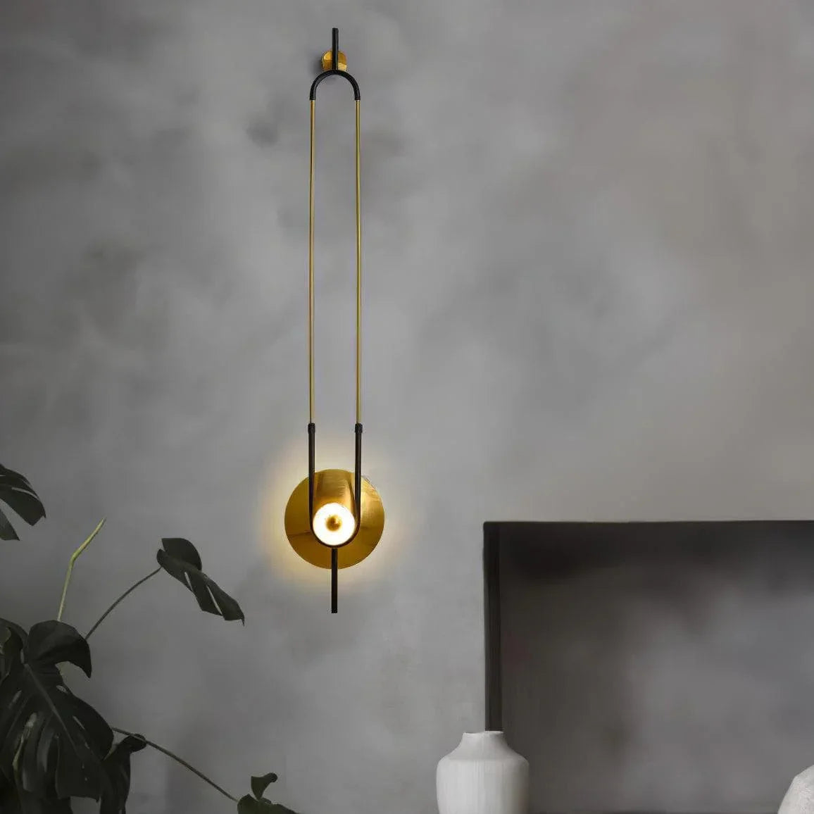 Metavaya Wall light Ellipse Ring Marble Wall Light
