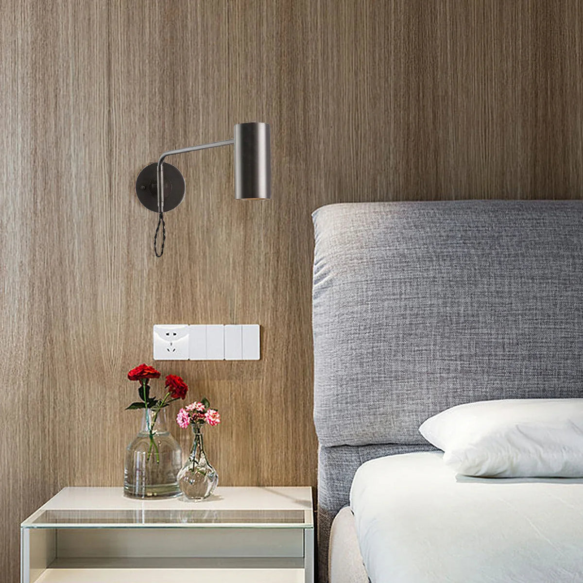 Envoy Swing Sconce - view 5 | Metavaya