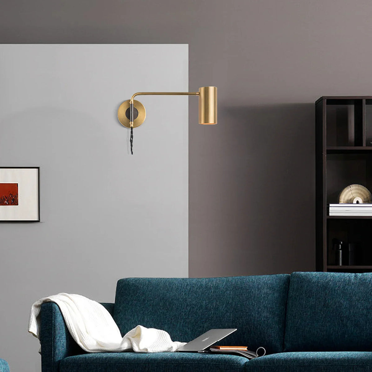 Envoy Swing Sconce - view 2 | Metavaya