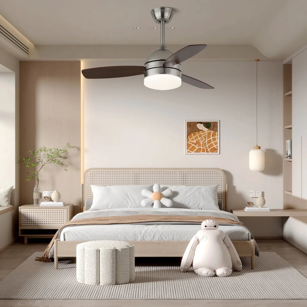 Ethan Ceiling Fan Light - view 2 | Metavaya