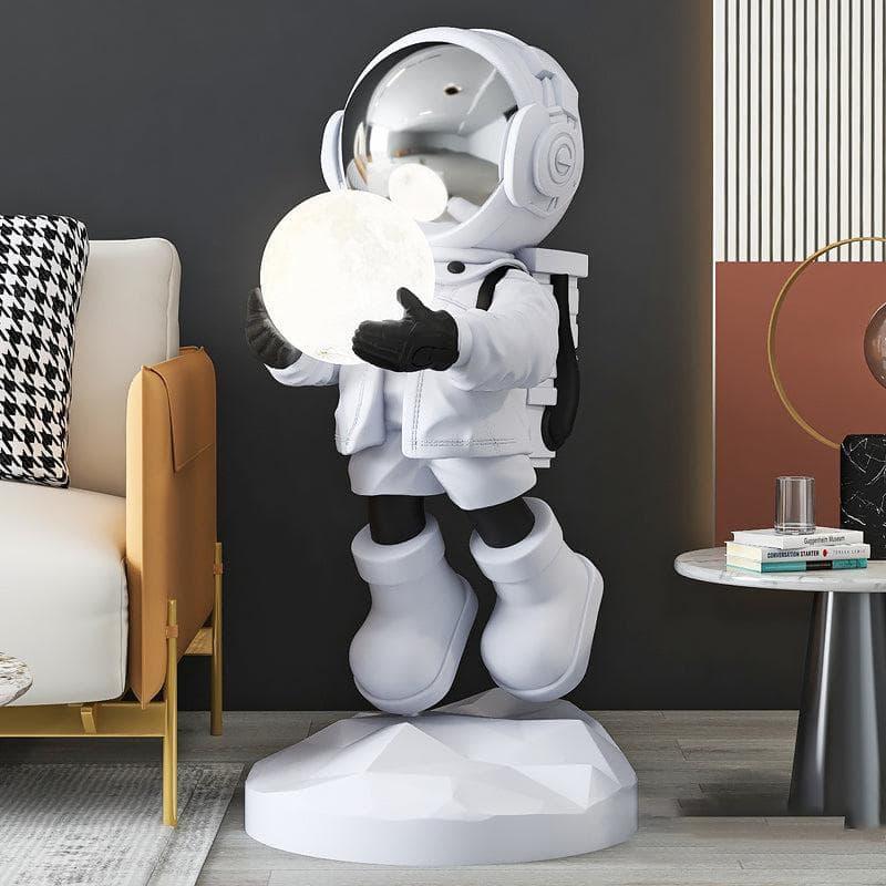 Metavaya Floor lamp Dia 38cm x H 80cm / ∅ 15″ x H 31.5″ / White / Warm Light Fantasy Astronaut Floor lamp 6938617804831 M2023103003-6