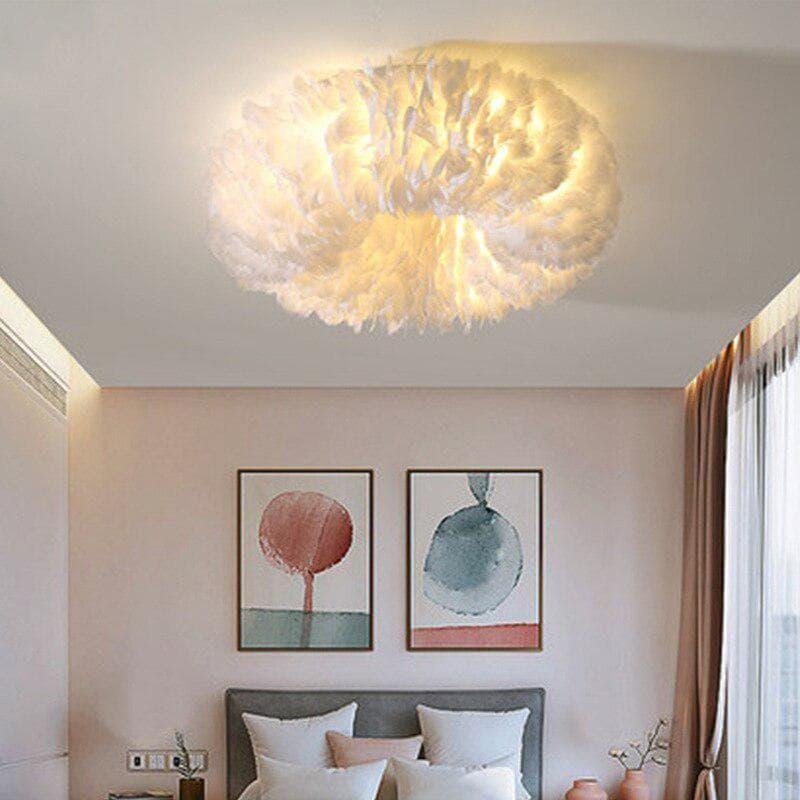 Metavaya Ceiling Lamp Feather Ceiling Lamp