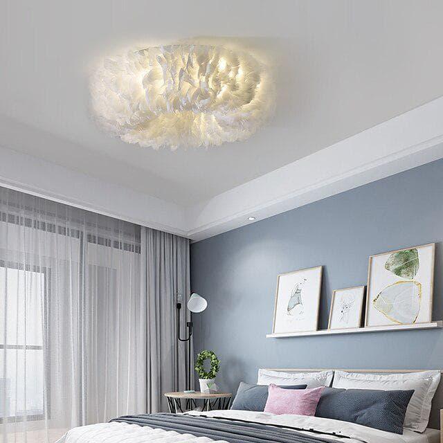 Metavaya Ceiling Lamp Feather Ceiling Lamp