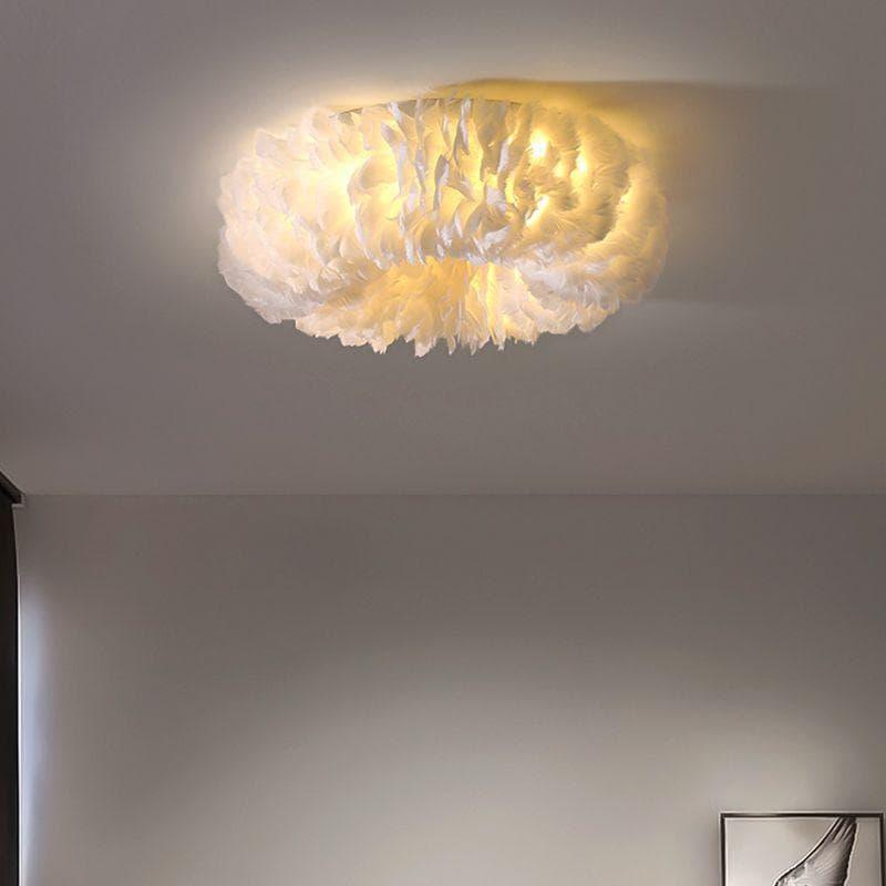 Metavaya Ceiling Lamp Feather Ceiling Lamp