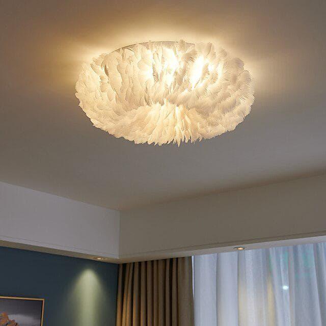 Metavaya Ceiling Lamp Feather Ceiling Lamp