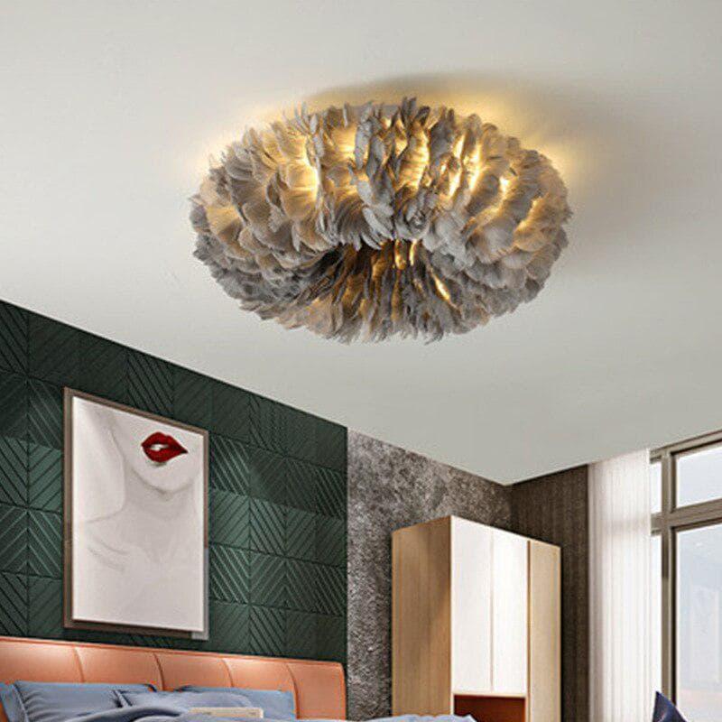 Metavaya Ceiling Lamp Feather Ceiling Lamp