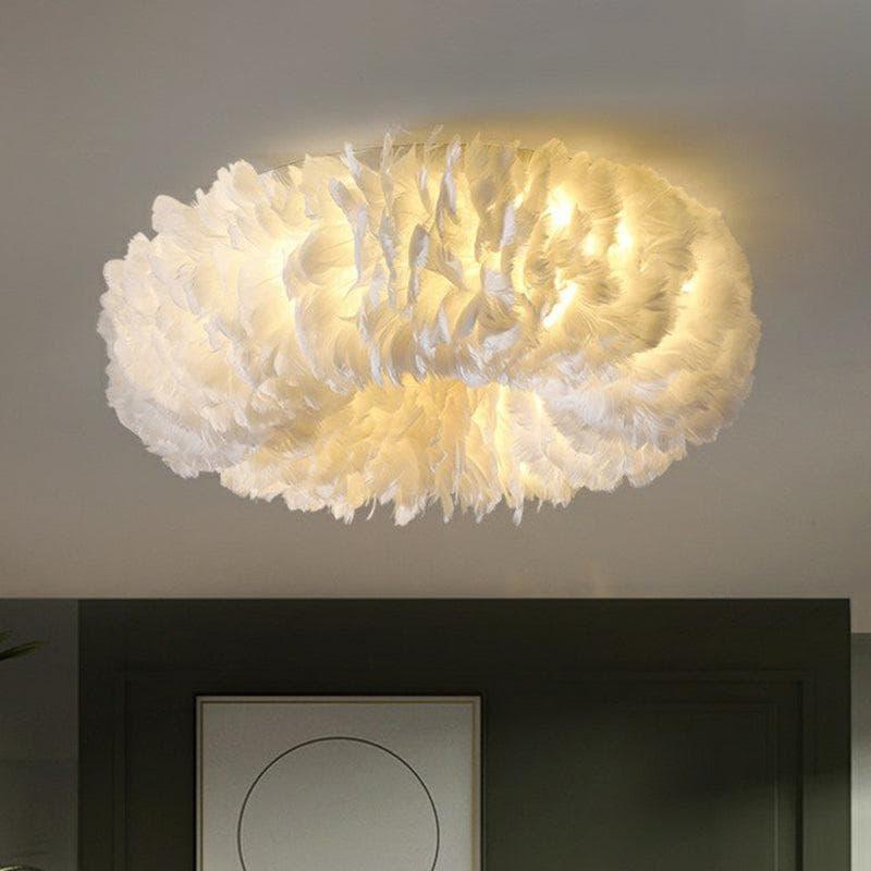 Metavaya Ceiling Lamp Feather Ceiling Lamp