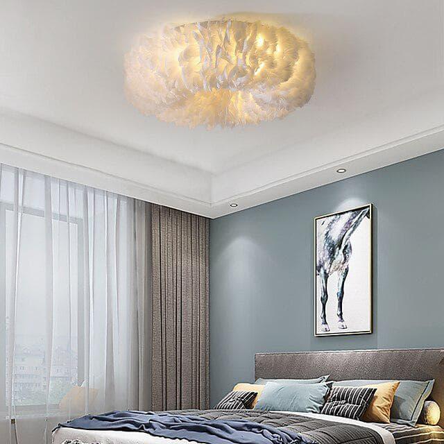 Metavaya Ceiling Lamp Feather Ceiling Lamp