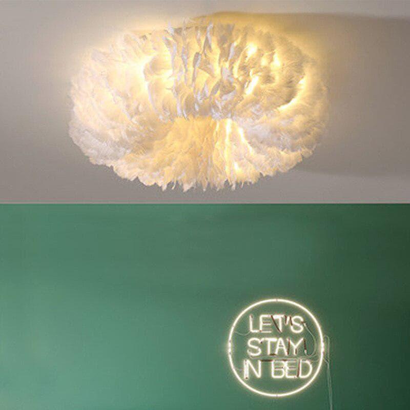 Metavaya Ceiling Lamp Feather Ceiling Lamp
