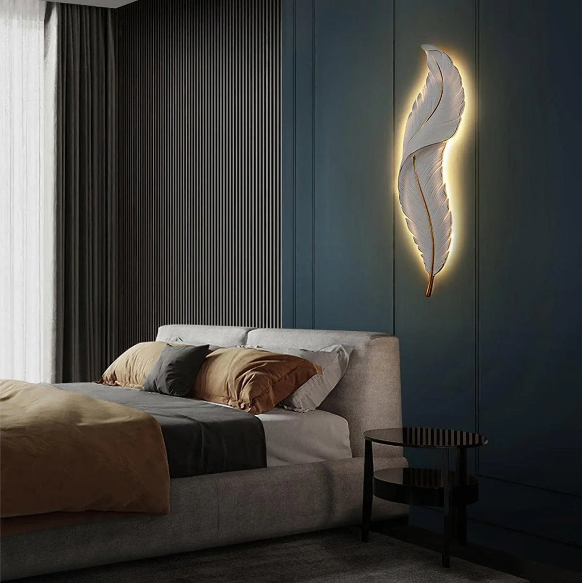 Metavaya Wall lamp Feather Wall Lamp Feather Wall Lamp|Design Style