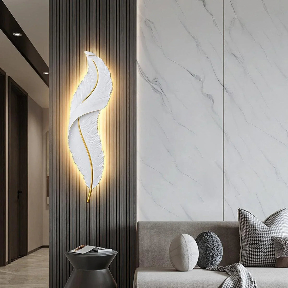 Metavaya Wall lamp Feather Wall Lamp Feather Wall Lamp|Design Style