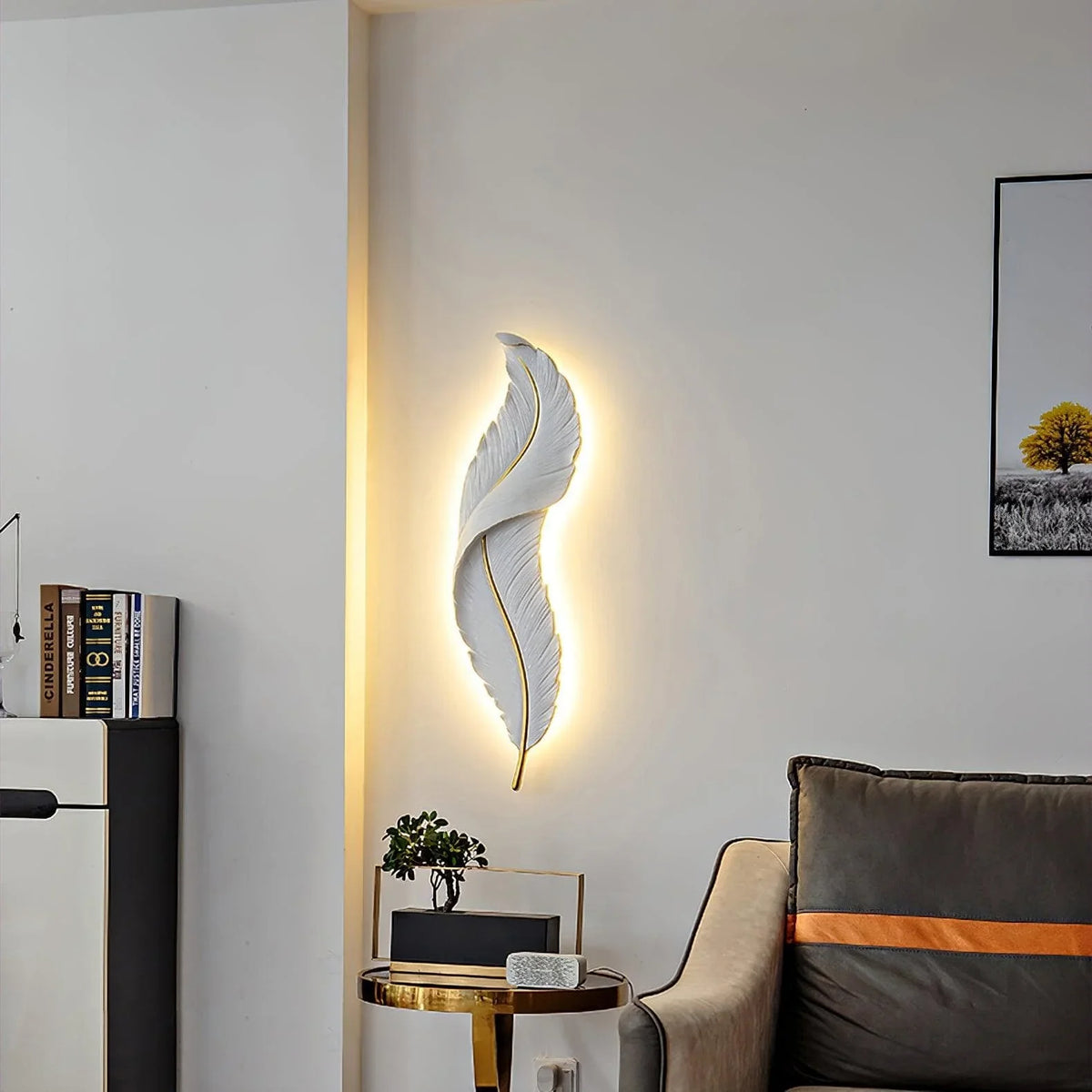 Metavaya Wall lamp Feather Wall Lamp Feather Wall Lamp|Design Style