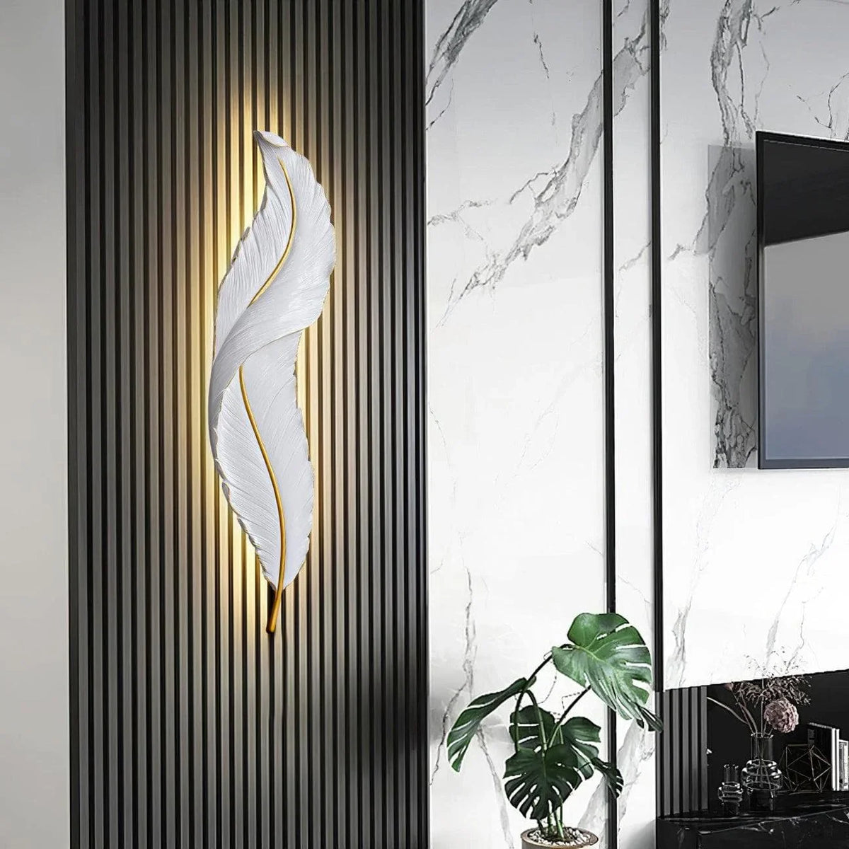 Metavaya Wall lamp Feather Wall Lamp Feather Wall Lamp|Design Style