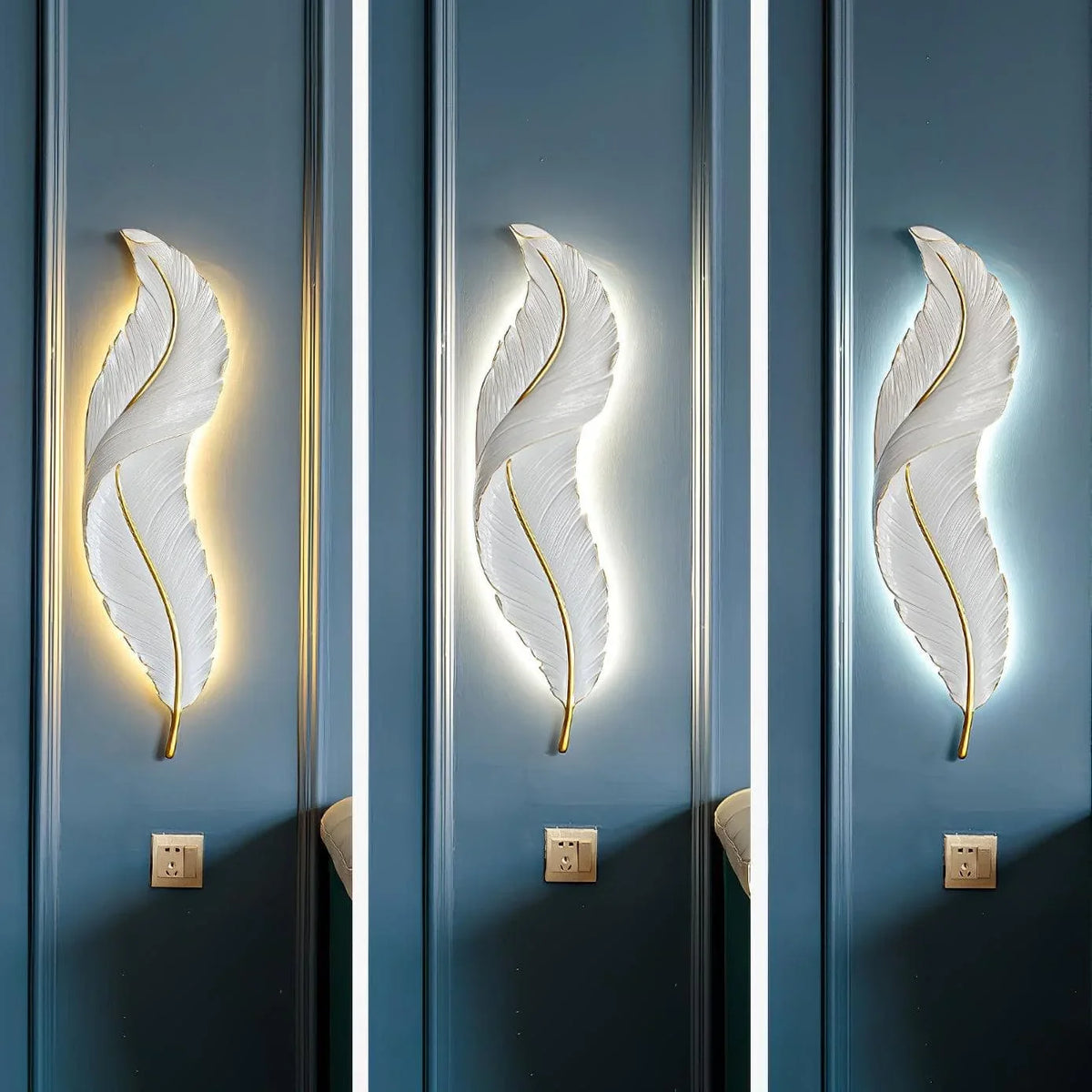 Metavaya Wall lamp Feather Wall Lamp Feather Wall Lamp|Design Style