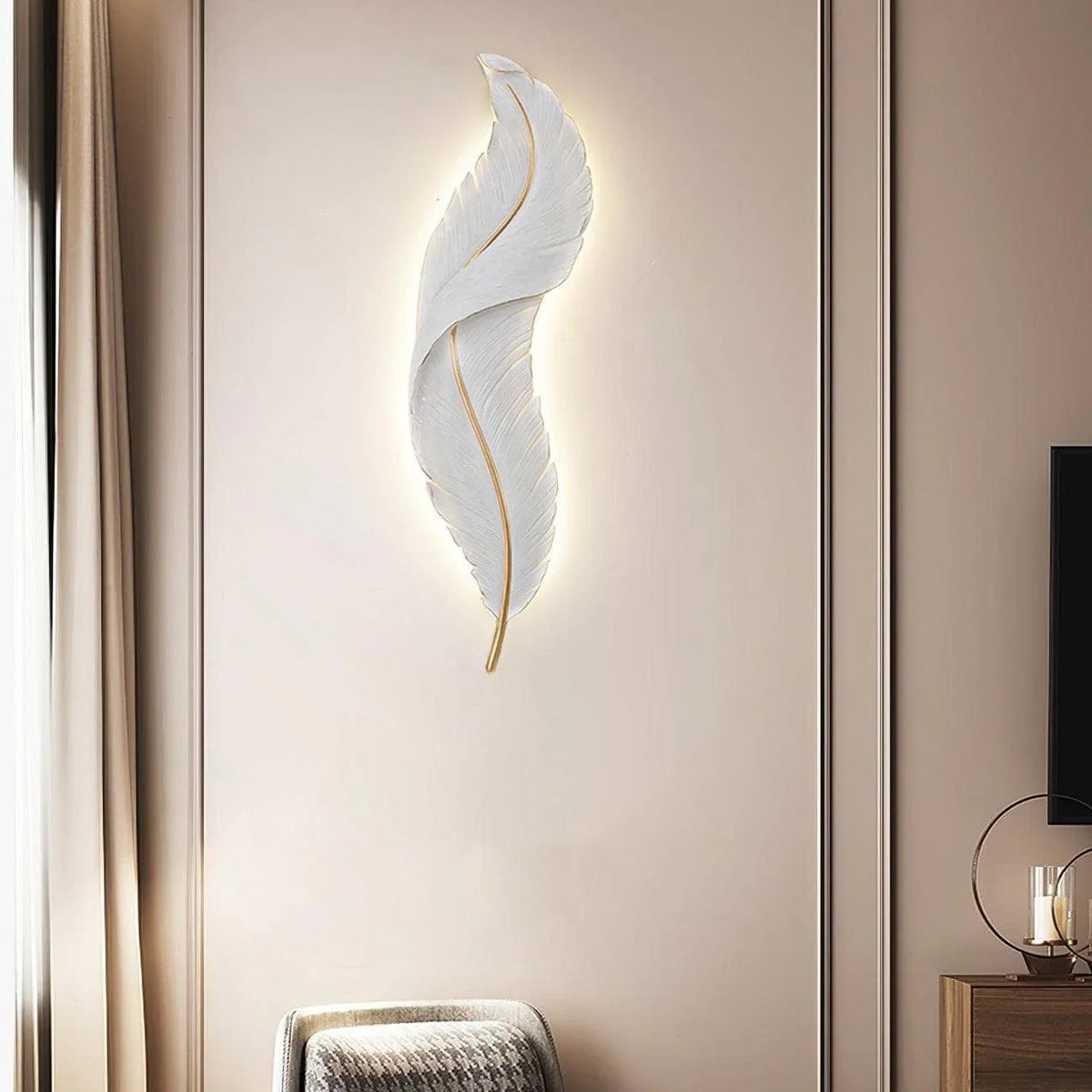 Metavaya Wall lamp Feather Wall Lamp Feather Wall Lamp|Design Style