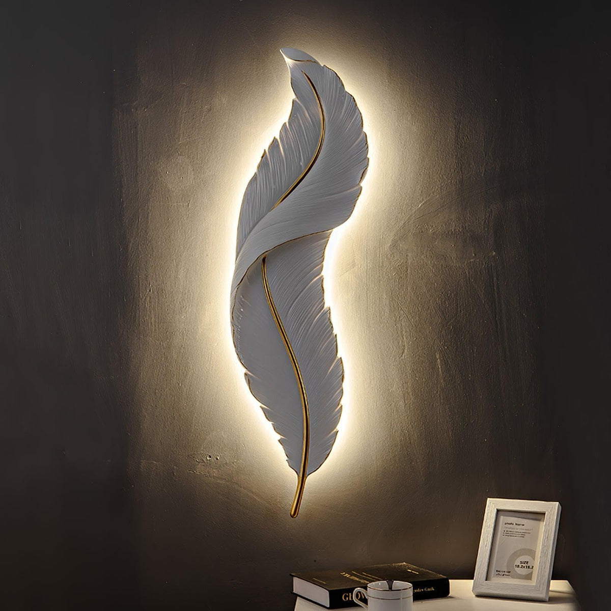Metavaya Wall lamp Feather Wall Lamp Feather Wall Lamp|Design Style