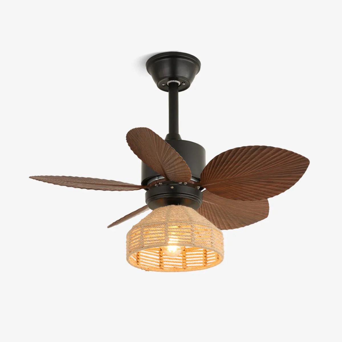 Flora Banana Leaf Ceiling Fan Light - view 15 | Metavaya