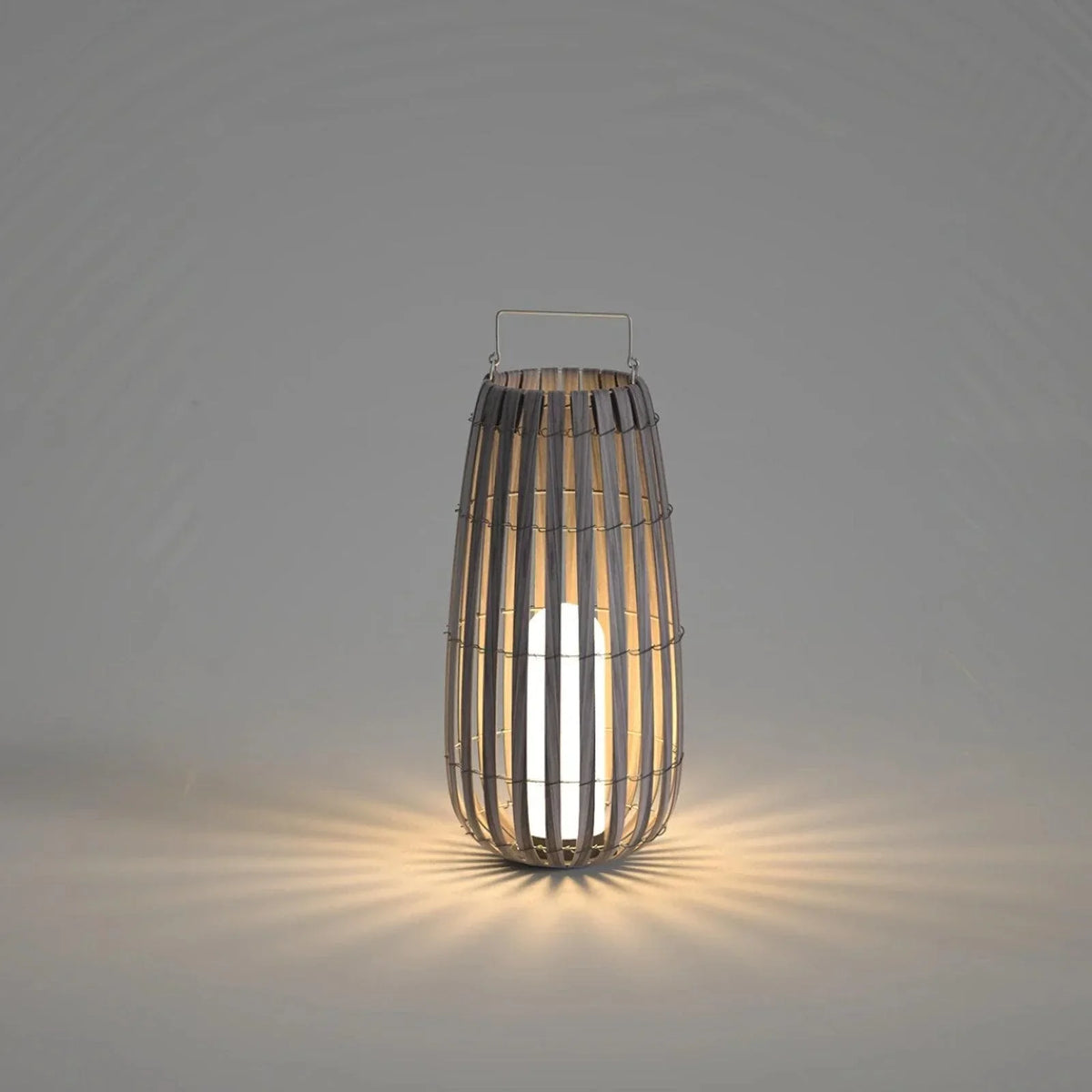 Metavaya Floor lamp Dia 29cm x H 60cm / ∅ 11.4″ x H 23.6″ / Hardwired / Black Garden Rattan Floor Lamp 6938617751234 M2023072601-7