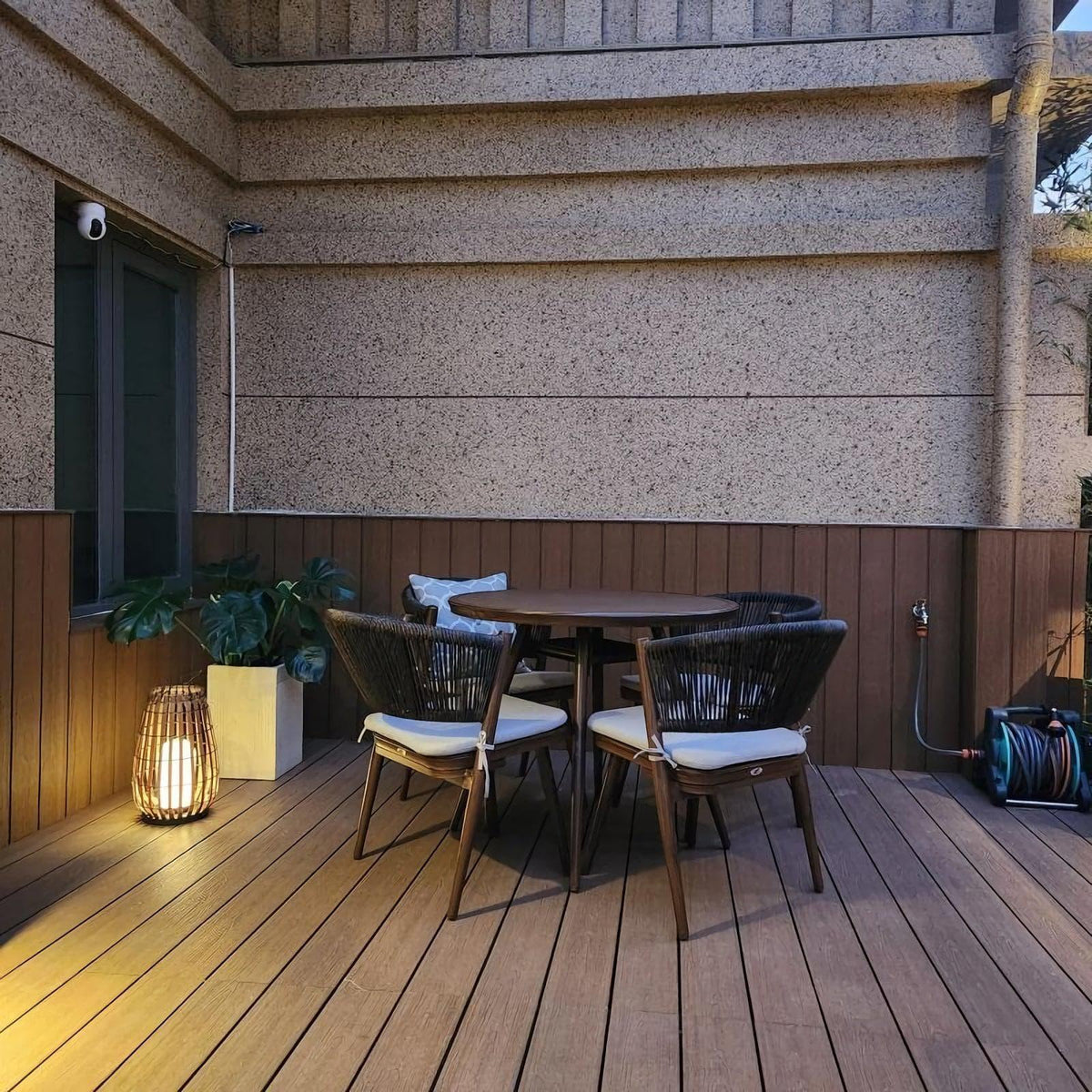 Metavaya Floor lamp Garden Rattan Floor Lamp