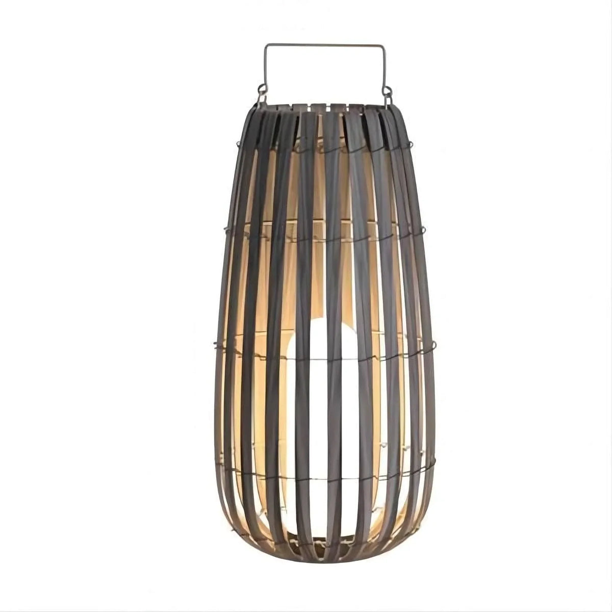 Metavaya Floor lamp Garden Rattan Floor Lamp