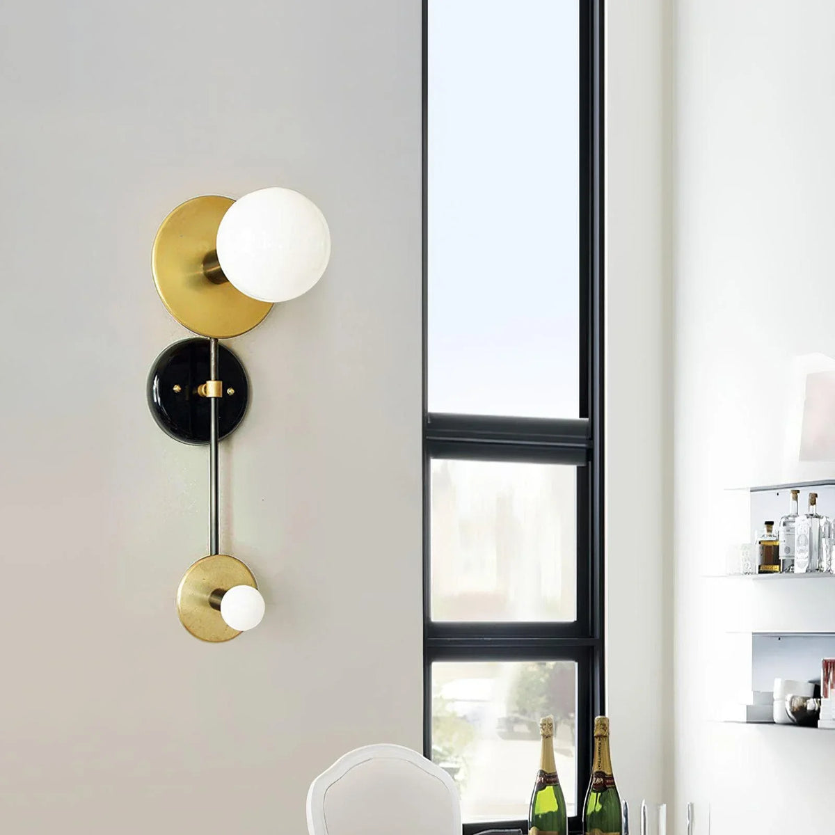 Metavaya Wall light Geometric Composition Wall Light