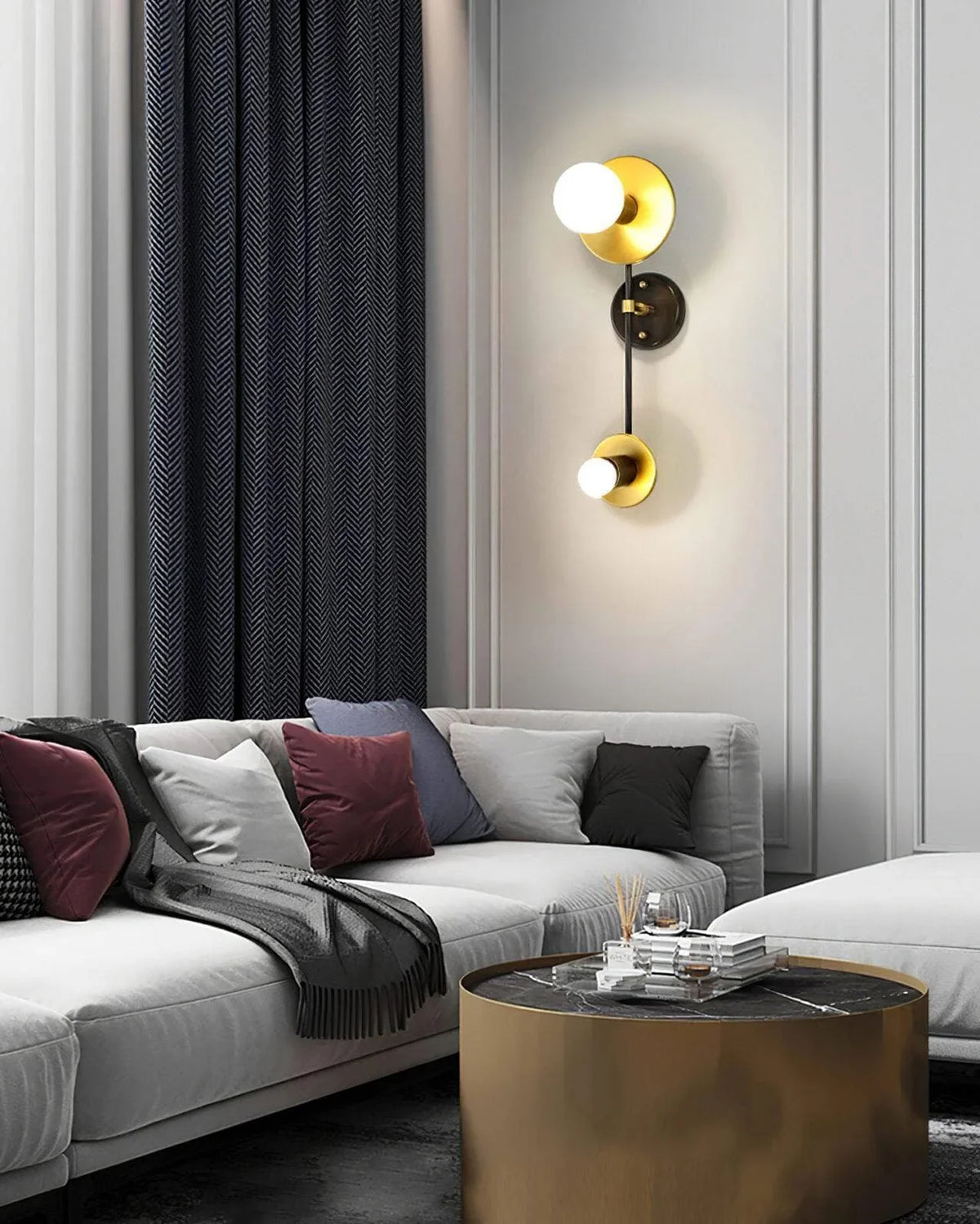 Metavaya Wall light Geometric Composition Wall Light