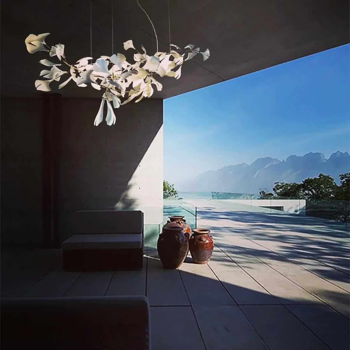 Metavaya Chandelier Gingko Chandelier A