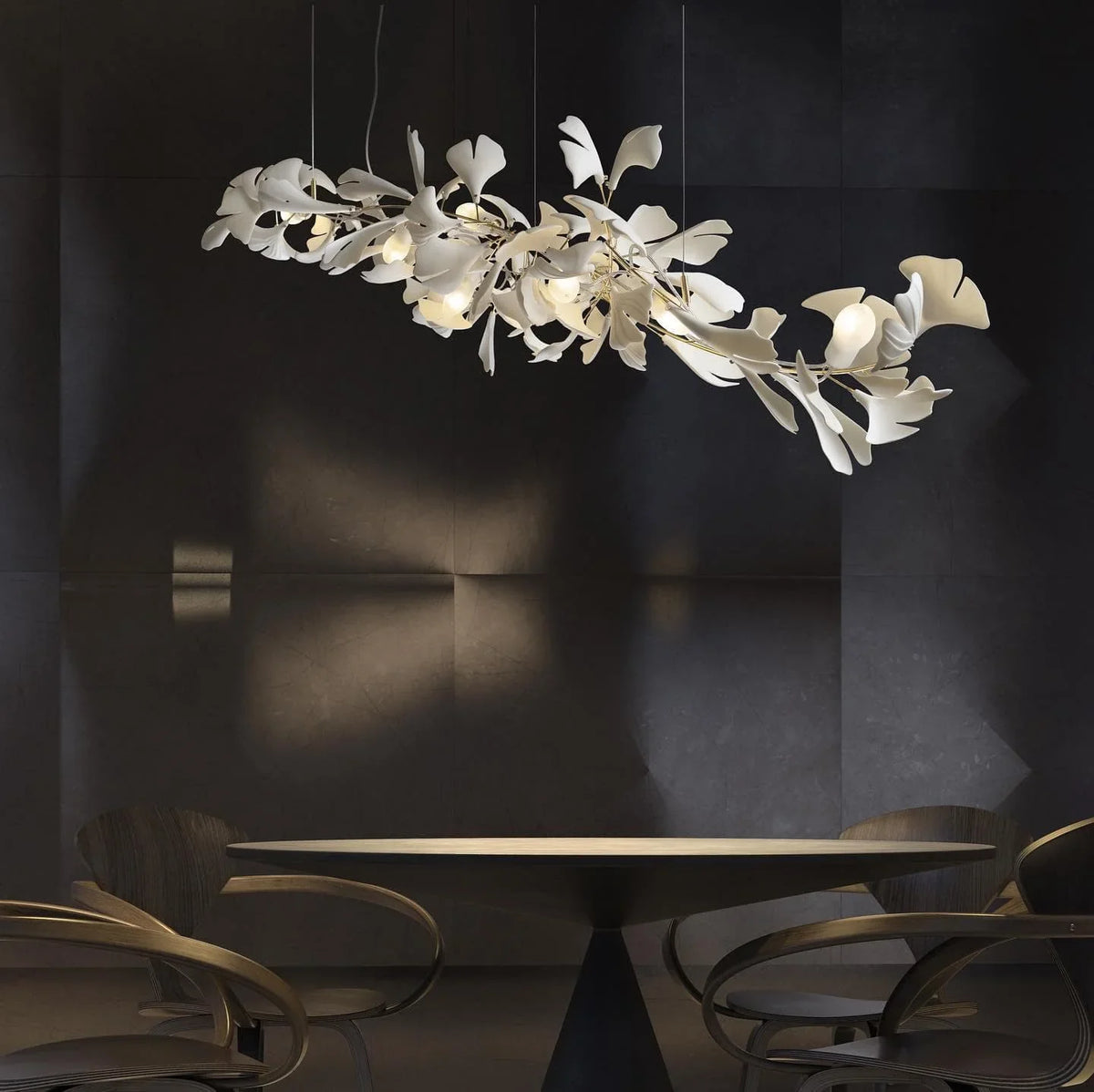 Metavaya Chandelier Gingko Chandelier A