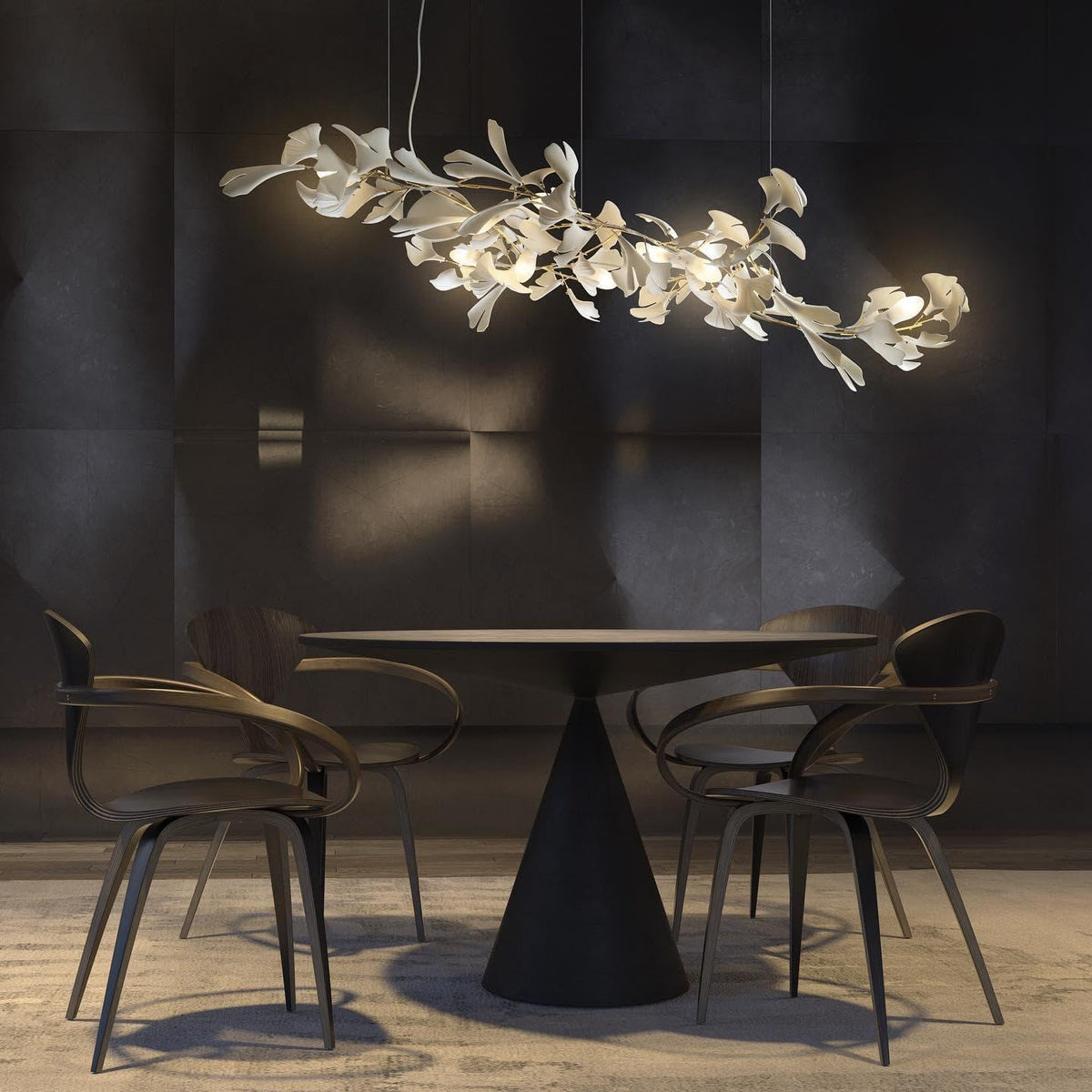 Metavaya Chandelier Gingko Chandelier A