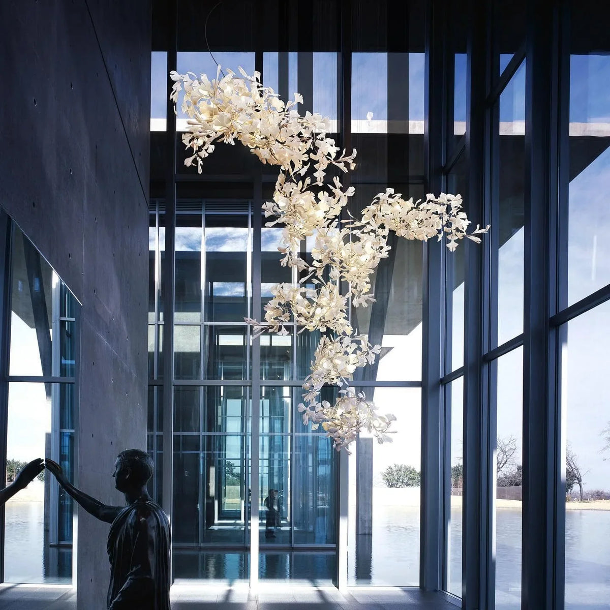 Metavaya Chandelier Gingko Chandelier A