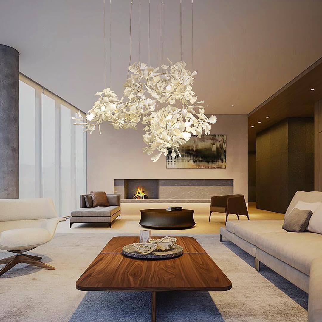 Metavaya Chandelier Gingko Chandelier A