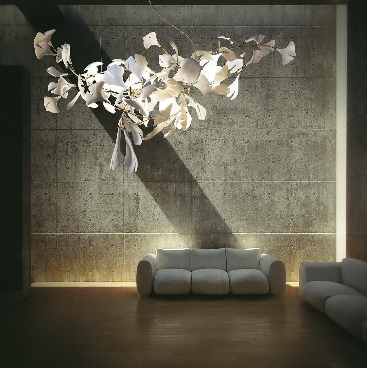 Metavaya Chandelier Gingko Chandelier A