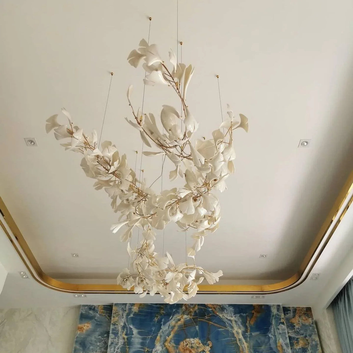 Metavaya Chandelier Gingko Chandelier A