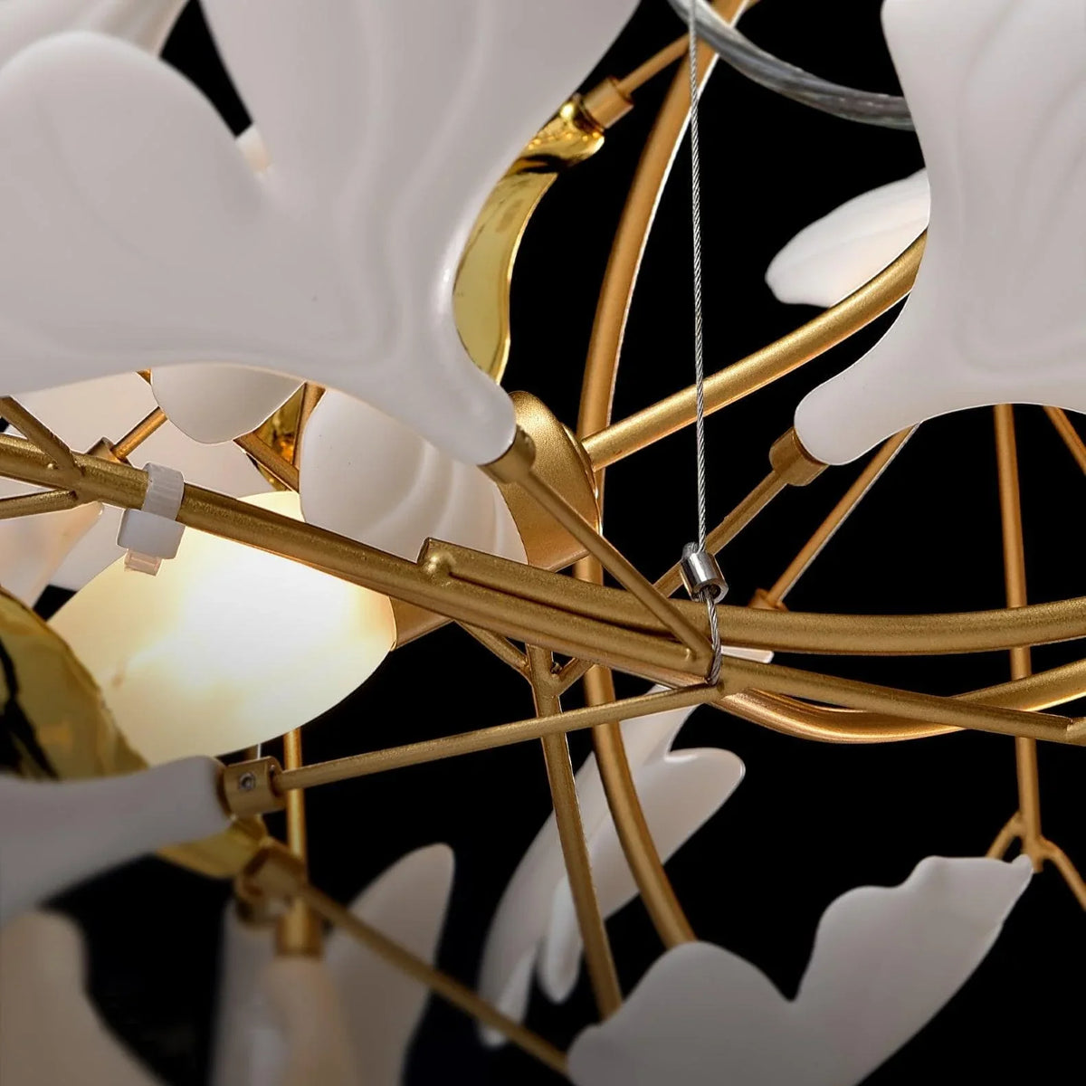 Metavaya Chandelier Gingko Chandelier B