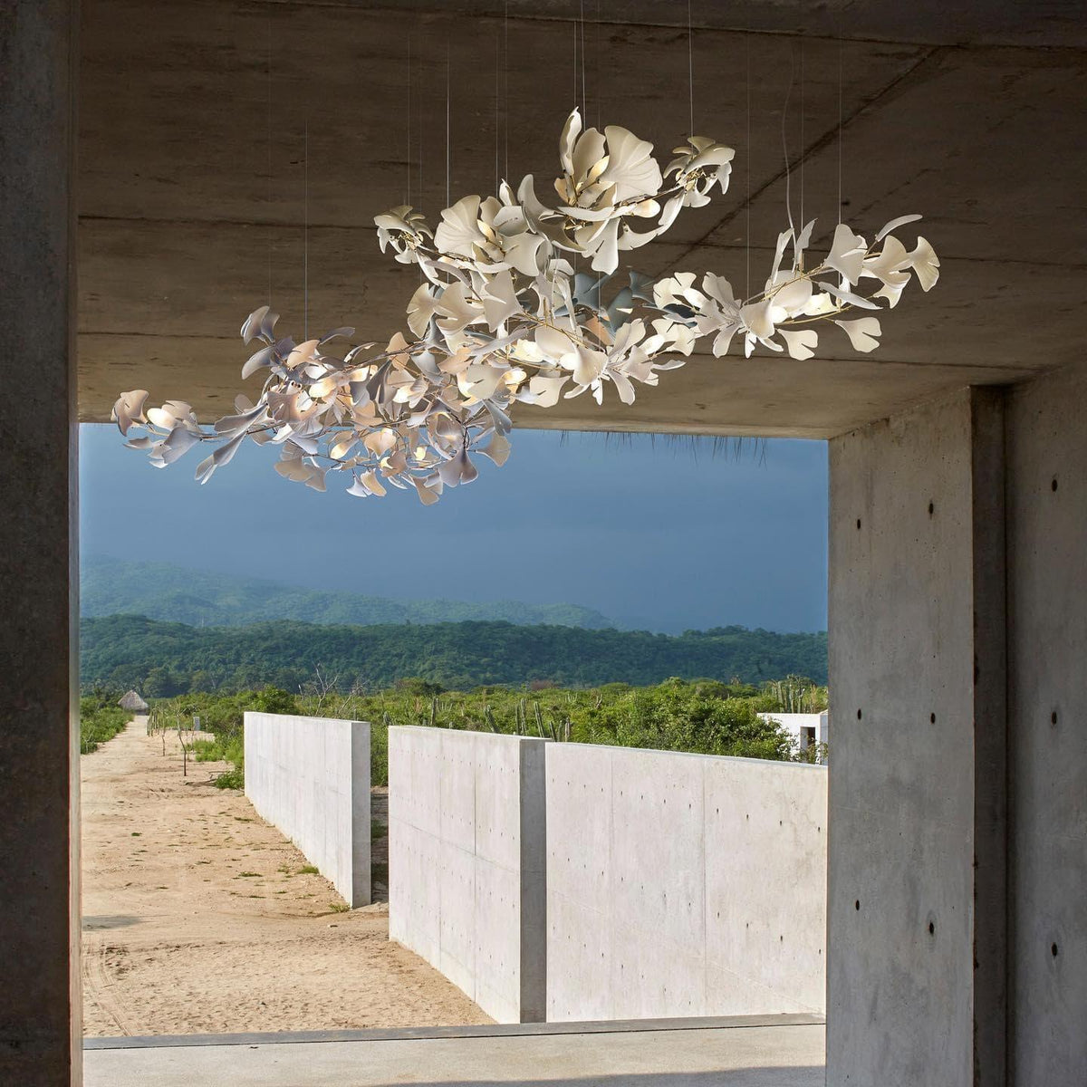 Metavaya Chandelier Gingko Chandelier A