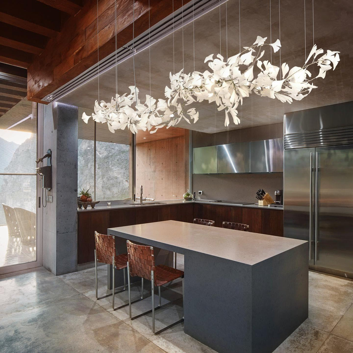 Metavaya Chandelier Gingko Chandelier A