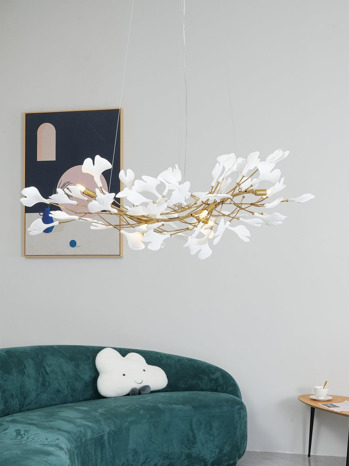 Metavaya Chandelier Gingko Chandelier B