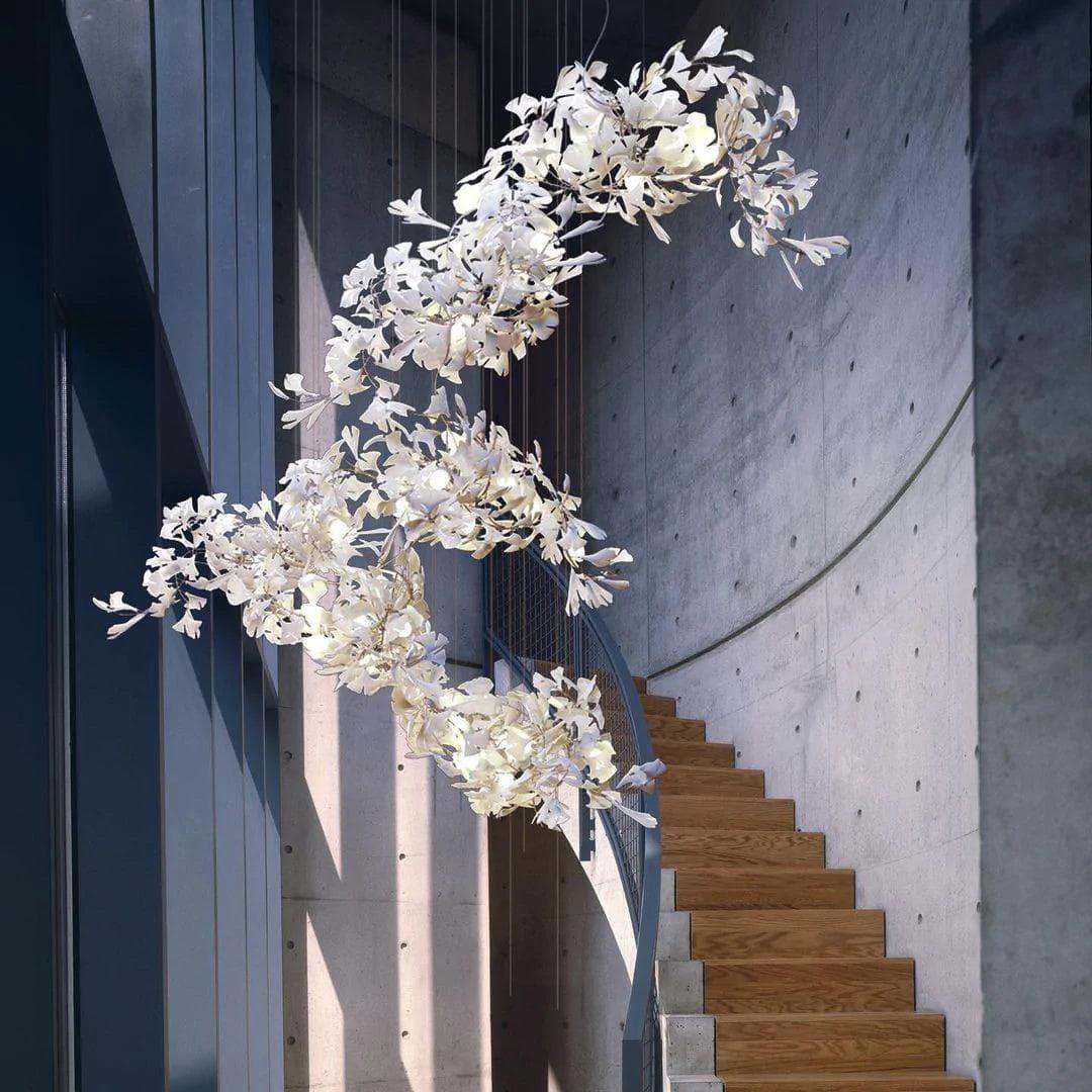 Metavaya Chandelier Gingko Chandelier C