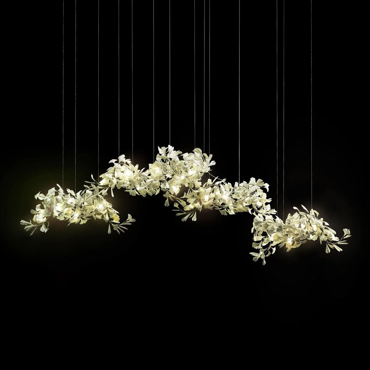 Metavaya Chandelier Gingko Chandelier C