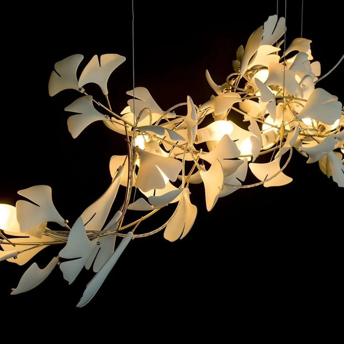 Metavaya Chandelier Gingko Chandelier C