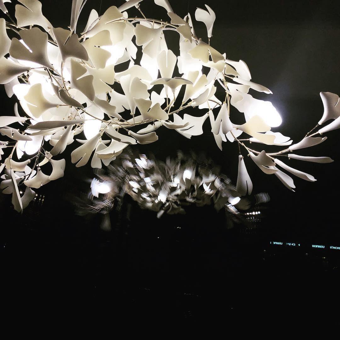 Metavaya Chandelier Gingko Chandelier C
