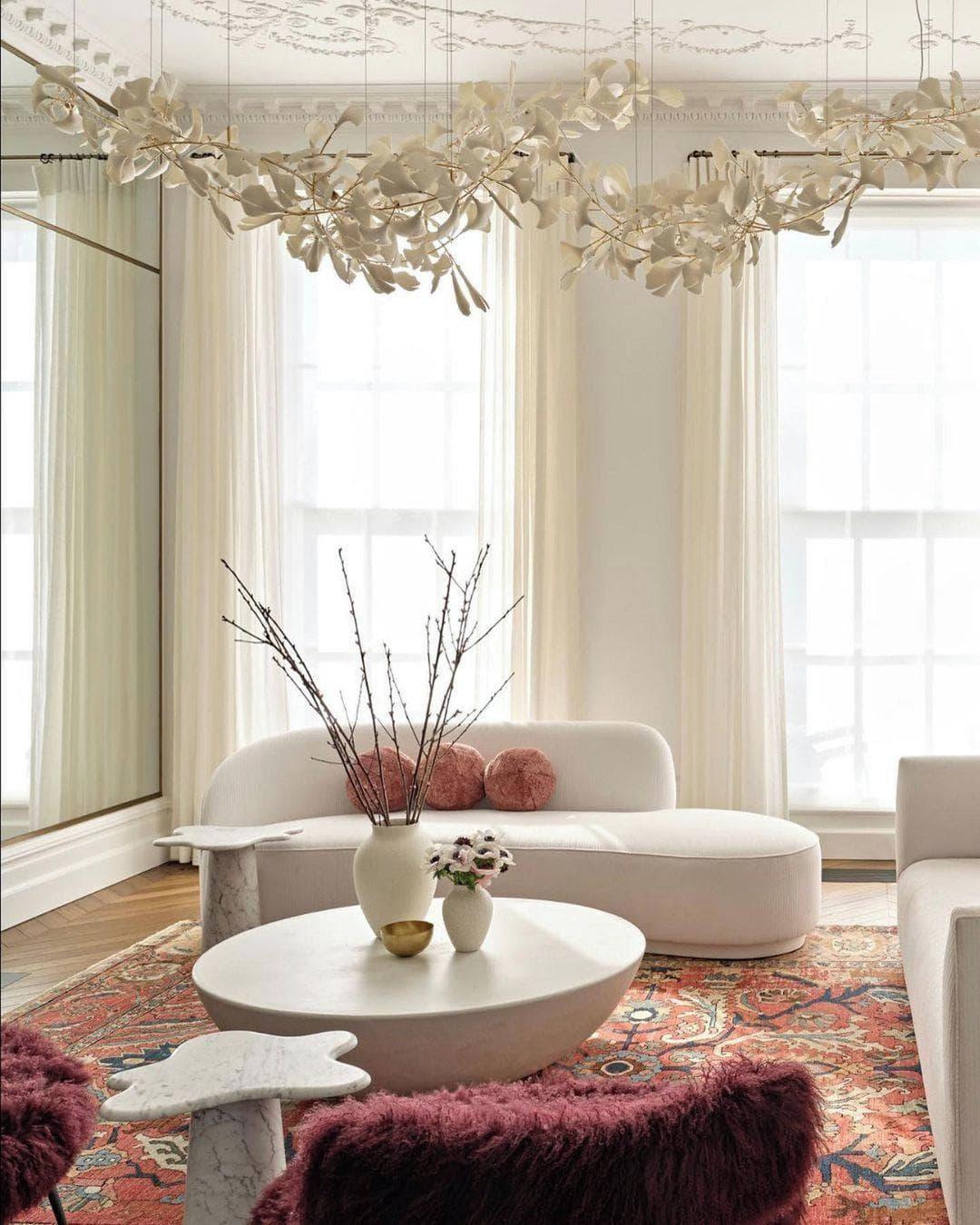 Metavaya Chandelier Gingko Chandelier C